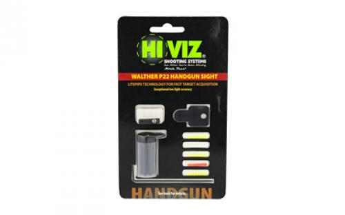 Hi-Viz Interchangeable Sight, Fits Walther P22, Front Only WAL2012