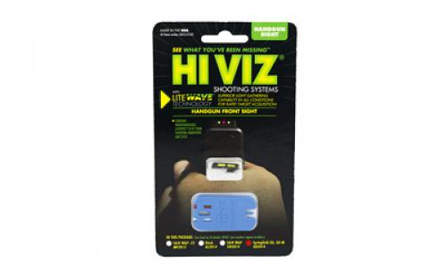 Hi-Viz Sight, Fits Springfield XD, Includes Three LitePipes in Red, Green and White, Front Only XD2014