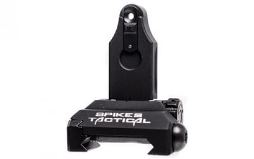Spike's Tactical Rear Folding Micro Sight, Generation 2, Black Finish SAS81R1