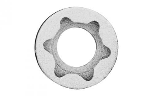 Trijicon DI Night Sight Replacement Retainer, Includes 2 White Retainers and T10 Torque L-Key AC50012
