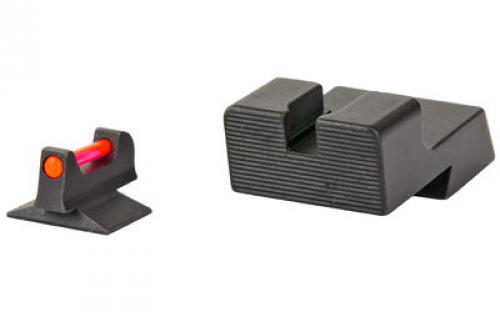 Trijicon Fiber Sight, Fits 1911 Novak Low Cut, Comes With Red and Green Fiber CA728-C-601038