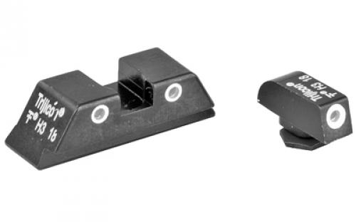 Trijicon Tritium Night Sight, Fits Glock 20,21,29,30,31,32, Green/Green, 3 Dot GL04-600227