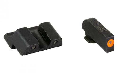Trijicon Tritium HD XR Night Sight, Fits Glock 42 and 43, Orange Front, 3 Dot GL613-C-600846