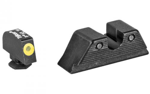 Trijicon HD XR Tritium Night Sight, Fits Glock MOS, Yellow Front Outline GL614-C-601091