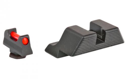 Trijicon Fiber Sight, Fits Glock 17,19,26,27,33,34, Comes With Red and Green Fiber GL701-C-601023