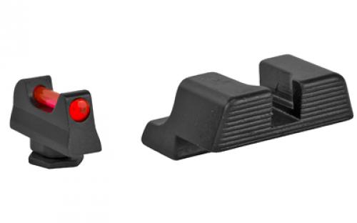 Trijicon Fiber Sight, Fits Glock 42 and 43, Comes With Red and Green Fiber GL713-C-601029