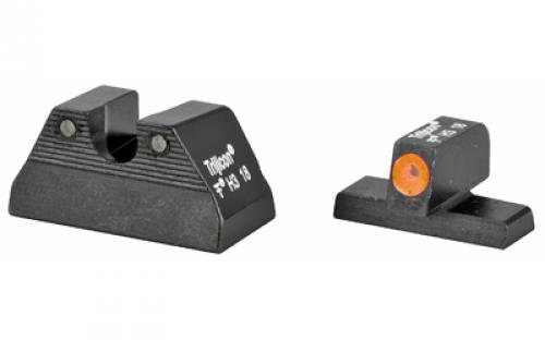 Trijicon HD Night Sights, Fits H&K USP, Orange Front, 3 Dot Green, Tritium HK106O-600595