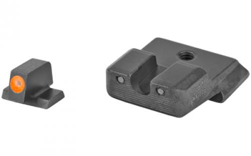 Trijicon HD Tritium Night Sights, Fits M&P, M&P 2.0, SD9 And SD40 VE, Excludes Shield and C.O.R.E. Models, Orange Outline SA137O-600556
