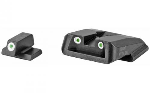 Trijicon Bright & Tough Night Sight, Fits S&W M&P Shield, Green Outline SA39-C-600714
