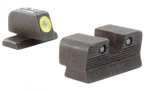 Trijicon HD Night Sight Set, 3 Dot Green Tritium With Yellow Front Outline, Fits SIG P225/226/228/239 SG101Y-600573