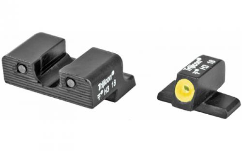Trijicon HD Night Sights, Fits Springfield XD, Yellow Outline  SP101Y-600583
