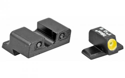 Trijicon HD Night Sights, Fits Springfield XD, Yellow Outline  SP101Y-600583