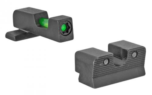 Trijicon DI Tritium/Fiber Optic Night Sight, Fits Springfield XD/XD-M/XD Mod2, Includes 2 Green Fiber Replacement Pieces and T10 Torque L-Key SP801-C-601116