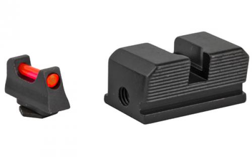 Trijicon Fiber Sight, Fits Walther P99 and PPQ, Comes With Red and Green Fiber WP701-C-601053