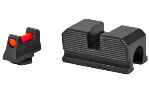 Trijicon Fiber Sight, Fits Walther P99 and PPQ, Comes With Red and Green Fiber WP701-C-601053