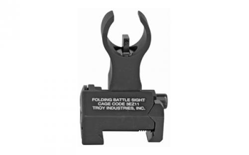 Troy BattleSight, Folding Front Sight, HK Style, Tritium, Picatinny, Black Finish, Updated 1-Piece Design SSIG-FBS-FHBT-02
