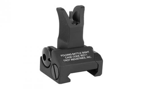 Troy BattleSight, Front Folding Sight, M4 Style, Picatinny, Black SSIG-FBS-FMBT-00