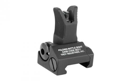 Troy BattleSight, Folding Front Sight, M4 Style, Tritium, Picatinny, Black Finish, Updated 1-Piece Design SSIG-FBS-FMBT-01
