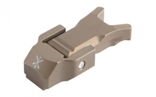 Unity Tactical FUSION, Folding Sight, Fuison FootPrint, Anodized Finish, Flat Dark Earth FUS-S1F