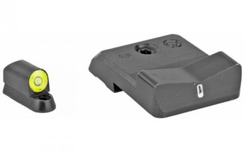 XS Sights DXT2 Big Dot, Tritium Night Sights, Yellow Front and Black Rear, Fits CZ P10 CZ-0010S-5Y