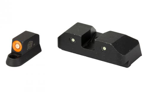 XS Sights R3D Night Sight, Orange Dot, Fits CZ P10 CZ-R016S-6N
