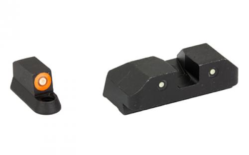 XS Sights R3D Night Sight, Orange Dot, Fits CZ P10 CZ-R016S-6N