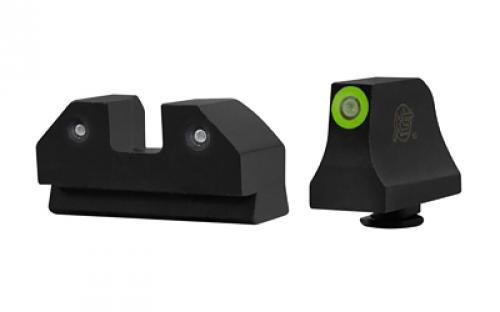 XS Sights R3D Night Sight, Suppressor Height, Green Dot, Fits Glock 43, 43X GL-R022P-6G