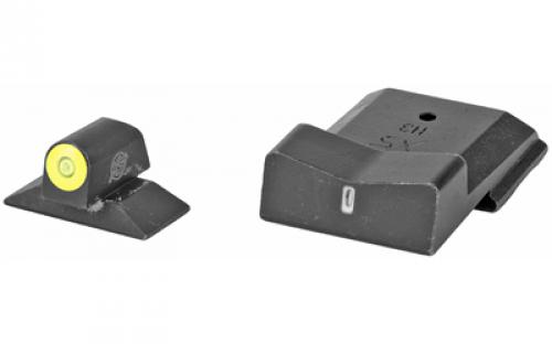 XS Sights DXT2 Big Dot, Tritium Night Sights, Yellow Front and Black Rear, Fits H&K P30, HK45, HK45C, and VP9 HK-0019S-5Y