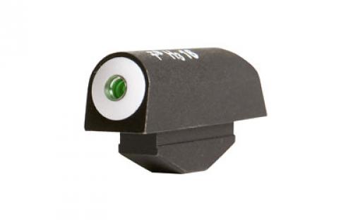 XS Sights Big Dot Tritium, Front Sight, Fits Smith & Wesson J-Frames and Ruger SP101 with pinned front sights, Green with White Outline RV-0001N-3