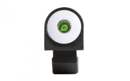 XS Sights Big Dot Tritium, Front Sight, Fits Smith & Wesson J-Frames and Ruger SP101 with pinned front sights, Green with White Outline RV-0001N-3