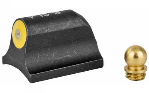 XS Sights Big Dot, Tritium Night Sight, Yellow Front, Fits Mossberg Shotgun with .125 to .140 Diameter Bead Sight SG-2005-3Y