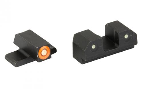 XS Sights R3D Night Sight, Orange Dot, Fits Springfield HellCat OSP SP-R013P-6N