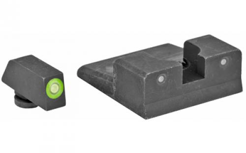 XS Sights R3D Night Sights, Green Front Dot, Fits Taurus G2 TS-R004S-6G