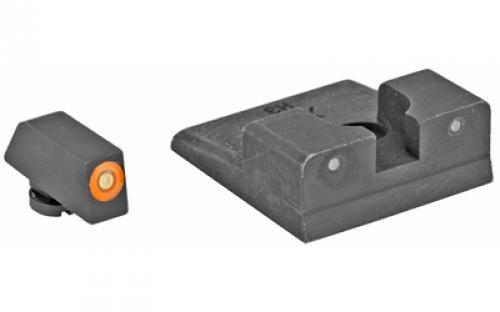 XS Sights R3D Night Sights, Orange Front Dot, Fits Taurus G2 TS-R004S-6N