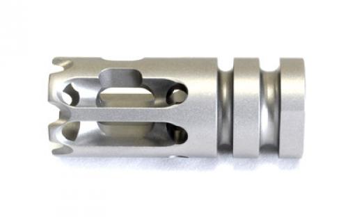 2A Armament T3, Compensator, 6AL-4V Titanium, Bead Blasted, 1/2 X 28 TPI, 223 Rem, 556NATO, 2.115" 2A-TICOMP-T3