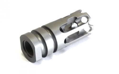 2A Armament T3, Compensator, 6AL-4V Titanium, Bead Blasted, 1/2 X 28 TPI, 223 Rem, 556NATO, 2.115" 2A-TICOMP-T3