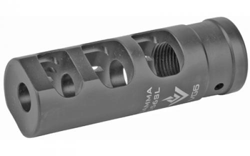 Aero Precision Gamma 556 SL, Muzzle Brake, 223 Rem/556NATO, Black, 1/2X28 APVG100038A