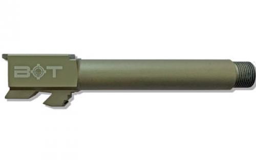 Backup Tactical Threaded Barrel, 9MM, For Glock 19, OD Green Finish, Barrel Ships with 1 FRAG-ODG Color Matching Thread Protector G19TB-ODG