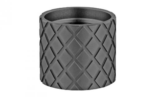 Backup Tactical Rifle Thread Protector, Hash Marks, Black Finish, 5/8X24 HASH-BLK30