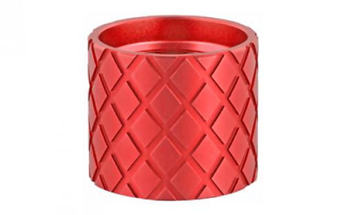 Backup Tactical Hash Marks, 30 Cal, Thread Protector, Red, 5/8X24 HASH-RED30