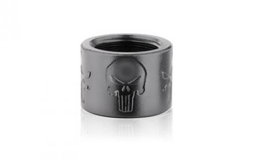 Backup Tactical Skull X, Pistol Thread Protector, Black Finish, 1/2 x 28 RH SKULLX-BLK