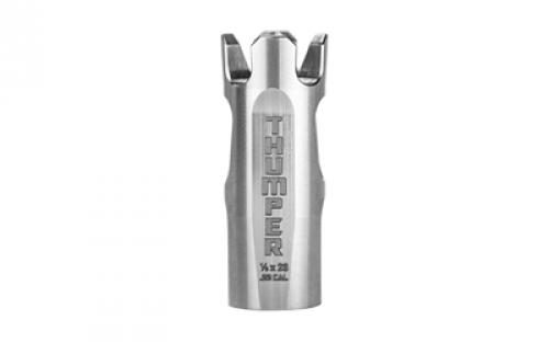 Battle Arms Development Thumper Muzzle Brake, Stainless Finish, 1/2X28 Threads BAD-THUMPER-223-SS