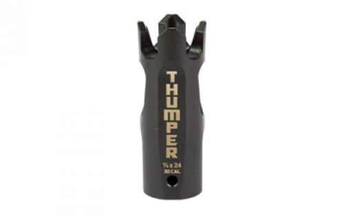 Battle Arms Development Thumper, Compensator, 308 Winchester/762NATO, Nitride Finish, Black, 5/8X24 Threaded BAD-THUMPER-30-BN