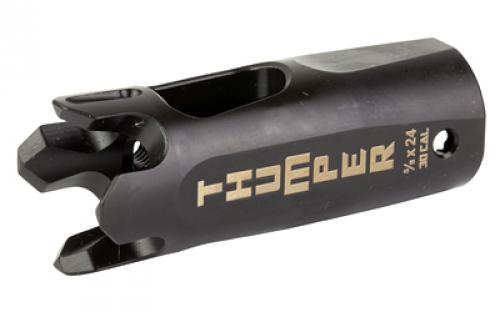 Battle Arms Development Thumper, Compensator, 308 Winchester/762NATO, Nitride Finish, Black, 5/8X24 Threaded BAD-THUMPER-30-BN