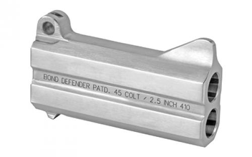 Bond Arms Defender Barrel 410 Gauge 45 Long Colt 3" Silver 2.5" 410 shells BBL45410