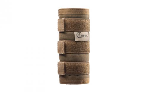 Cole-TAC HTP Cover, Suppressor Cover, 7.5, Coyote Brown, Fits 1-2 Suppressors, Includes Inner Tube and Outer Shell HTP202