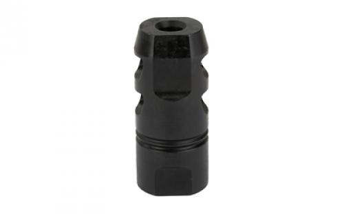 CMMG ZEROED Muzzle Brake, 223 Remington/556NATO, 1/2x28, Black, Includes Crush Washer 55DA525
