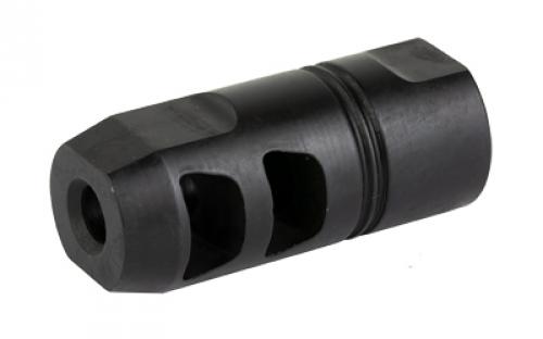 CMMG ZEROED Muzzle Brake, 223 Remington/556NATO, 1/2x28", Black, Includes Crush Washer 55DA525