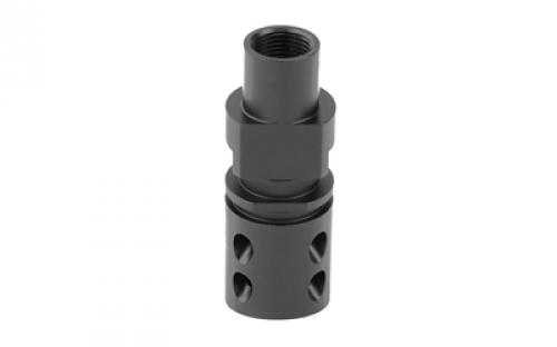 CMMG Flash Hider, M12 X 1 LH, Black 57DA5BE