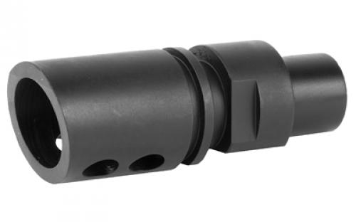 CMMG Flash Hider, M12 X 1 LH, Black 57DA5BE